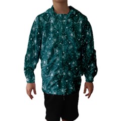 Floral Pattern Hooded Wind Breaker (kids) by ValentinaDesign