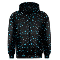 Dots Pattern Men s Zipper Hoodie by ValentinaDesign