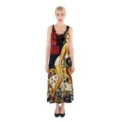 Attack Of The 50 Ft Woman Sleeveless Maxi Dress by Valentinaart