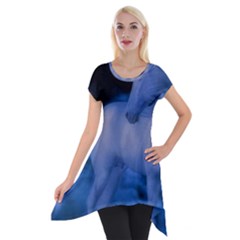 Magical Unicorn Short Sleeve Side Drop Tunic by KAllan