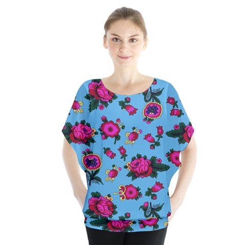 Crown Red Flower Floral Calm Rose Sunflower Blouse by Mariart