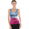 Light Means Net Pink Rainbow Waves Wave Chevron Red Tank Top View1