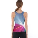 Light Means Net Pink Rainbow Waves Wave Chevron Red Tank Top View2