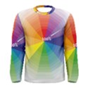 Colour Value Diagram Circle Round Men s Long Sleeve Tee View1