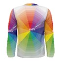 Colour Value Diagram Circle Round Men s Long Sleeve Tee View2