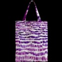 Original Feather Opaque Color Purple Zipper Classic Tote Bag View2