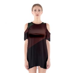 Color Vague Abstraction Shoulder Cutout One Piece by BangZart