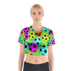 Balls Colors Cotton Crop Top by BangZart