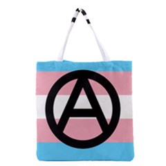 Anarchist Pride Grocery Tote Bag by TransPrints