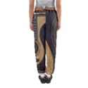 Old And Worn Acoustic Guitars Yin Yang Women s Jogger Sweatpants View2