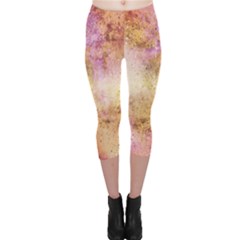 Paint Splatter Capri Leggings  by mygraphicfairydesigns