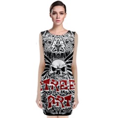 Tattoo Tribal Street Art Classic Sleeveless Midi Dress by Valentinaart