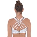 Wheel Skin Cover Cross String Back Sports Bra View2