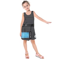 Standard Computer Case Front Kids  Sleeveless Dress by BangZart