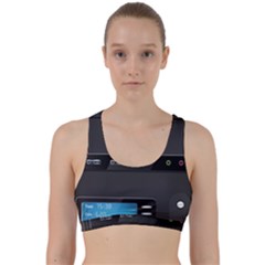 Standard Computer Case Front Back Weave Sports Bra by BangZart