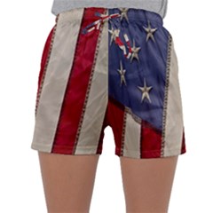 Usa Flag Sleepwear Shorts by BangZart