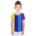 Paper Rainbow Colorful Colors Kids  One Piece Tee View1