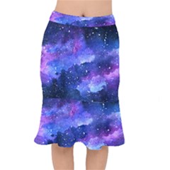 Galaxy Mermaid Skirt by Kathrinlegg