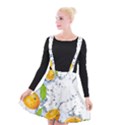 Fruits Water Vegetables Food Suspender Skater Skirt View1