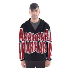 Train Hard Hooded Wind Breaker (men) by Valentinaart