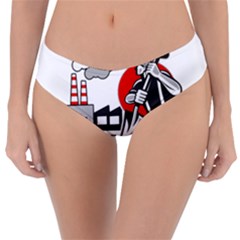 Industry Worker  Reversible Classic Bikini Bottoms by Valentinaart