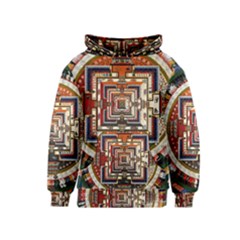 Colorful Mandala Kids  Pullover Hoodie by BangZart