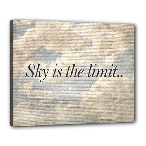 Motivational Conceptual Photo Canvas 20  X 16  by dflcprints