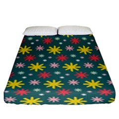 The Gift Wrap Patterns Fitted Sheet (king Size) by BangZart