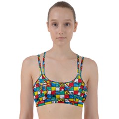 Snakes And Ladders Line Them Up Sports Bra by BangZart