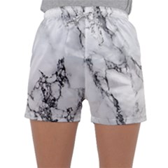 Marble Pattern Sleepwear Shorts by BangZart