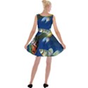 Marine Fishes Velvet Skater Dress View2