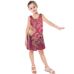 Love Heart Kids  Sleeveless Dress by BangZart