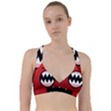 Funny Angry Sweetheart Sports Bra View1