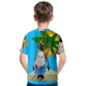 Tropical penguin Kids  Cotton Tee View2