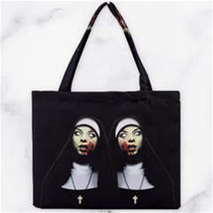 Horror Nuns Mini Tote Bag by Valentinaart