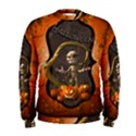 Halloween, Funny Mummy With Pumpkins Men s Sweatshirt View1