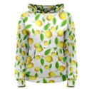 Lemon pattern Women s Pullover Hoodie View1