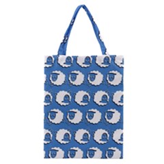 Sheep Pattern Wallpaper Vector Classic Tote Bag by Nexatart