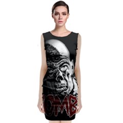 Zombie Classic Sleeveless Midi Dress by Valentinaart