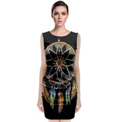 Dreamcatcher  Classic Sleeveless Midi Dress by Valentinaart