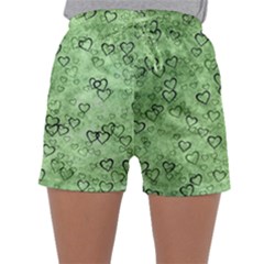 Heart Pattern Sleepwear Shorts by ValentinaDesign