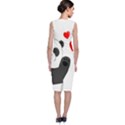 Cute panda Classic Sleeveless Midi Dress View2