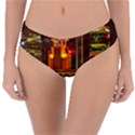 Shanghai Skyline Architecture Reversible Classic Bikini Bottoms View3