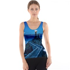 Plouzane France Lighthouse Landmark Tank Top by Nexatart