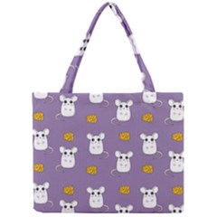 Cute Mouse Pattern Mini Tote Bag by Valentinaart