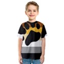 Bear Pride Flag Kids  Sport Mesh Tee View1