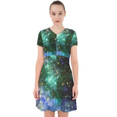 Space Colors Adorable In Chiffon Dress by ValentinaDesign