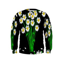 Bouquet Geese Flower Plant Blossom Kids  Sweatshirt by Nexatart