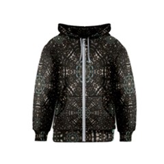 Pearl Stars On A Wonderful Sky Of Star Constellations Kids  Zipper Hoodie by pepitasart