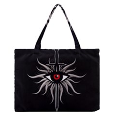 Inquisition Symbol Zipper Medium Tote Bag by Valentinaart